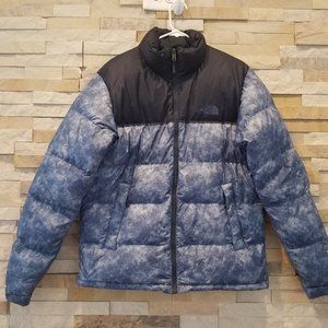 North Face Mens Small Blue 96 Nuptse Puffer Jacket